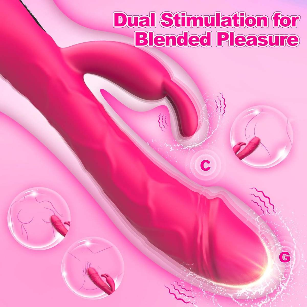 2 in 1 Rabbit Vibrator